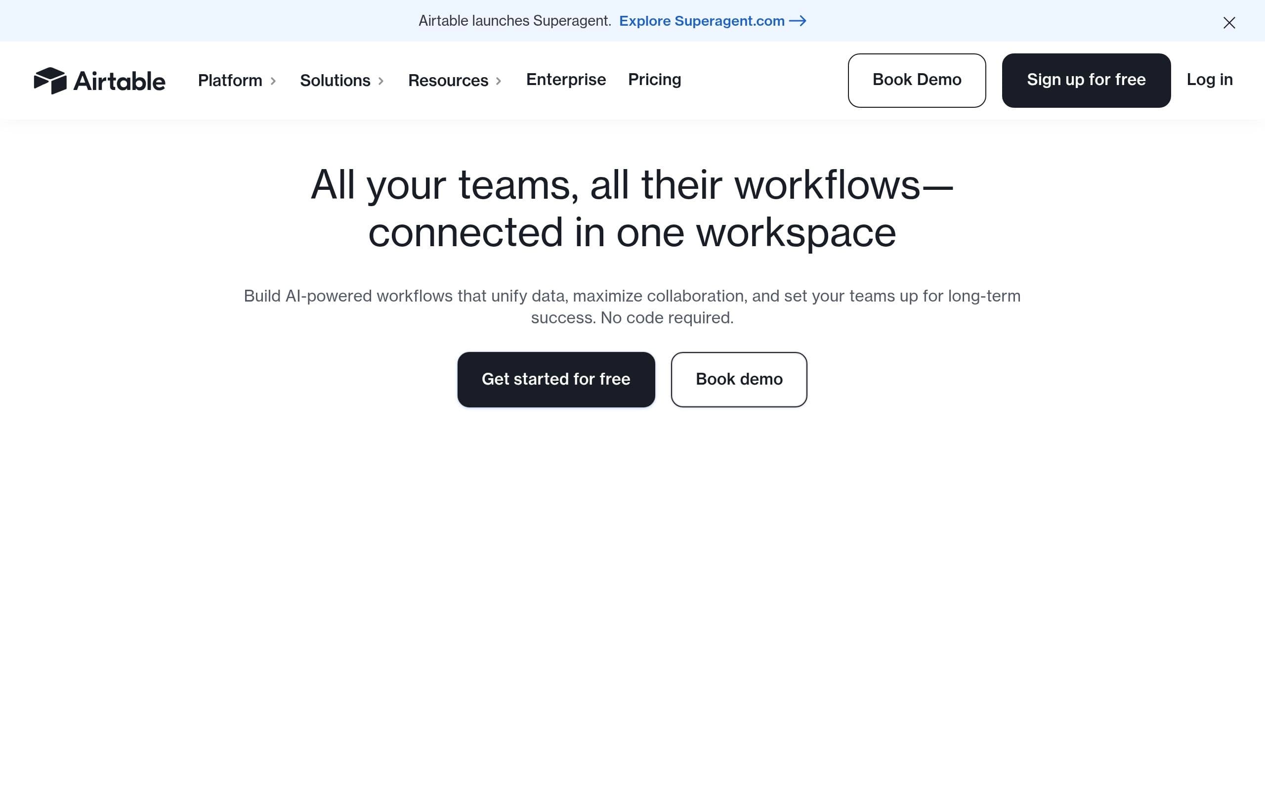 Airtable screenshot 1