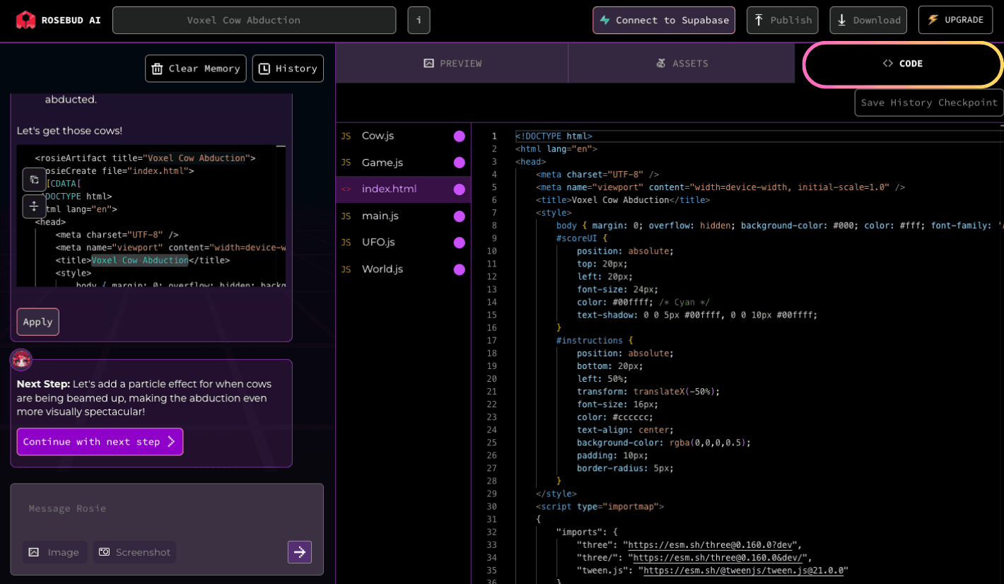 Rosebud AI screenshot 6